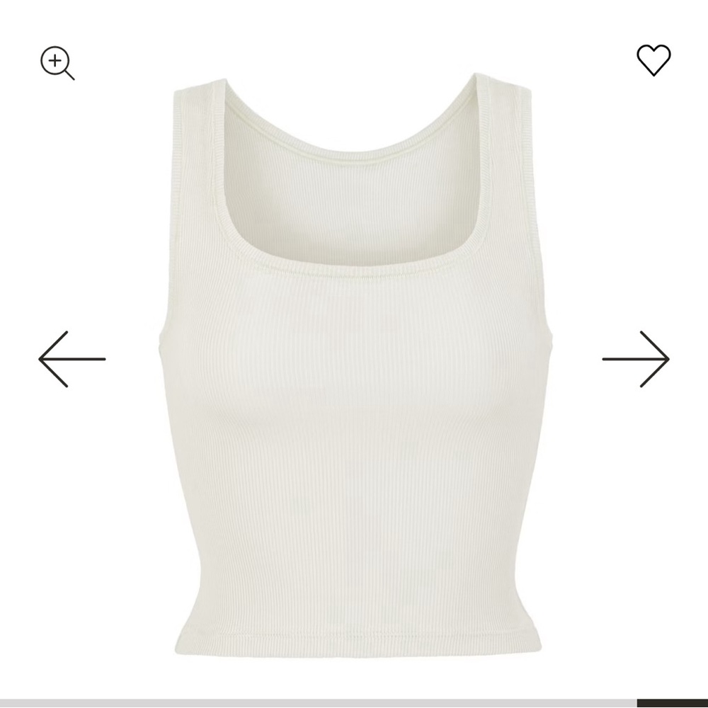 SKIMS cotton rib tank